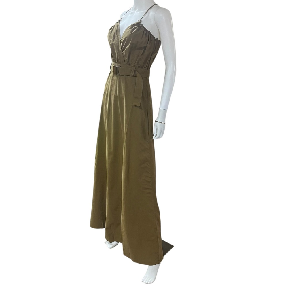 Fashion Nova Maxi Dress Womens‎ M Brown Strappy Belted Sleeveless NWT - Picture 5 of 12